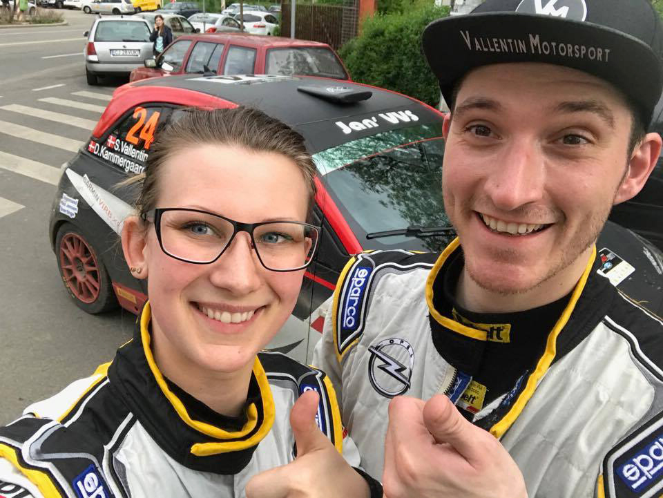 Simon Vallentin og Ditte Kammersgaard tog udfordringerne op i Rumænien og kom med et godt samarbejde derfra med maksimumpoint i TER2-klassen for juniorkørere.